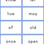 Dolch Words ~ Complete List with Flashcards (digital file)