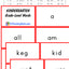 Kindergarten Grade Level Word Cards (digital file)